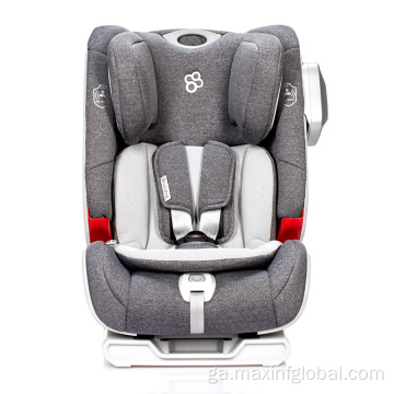 Grúpa 1+2+3 Cosain leanbh suíochán cairr le isofix